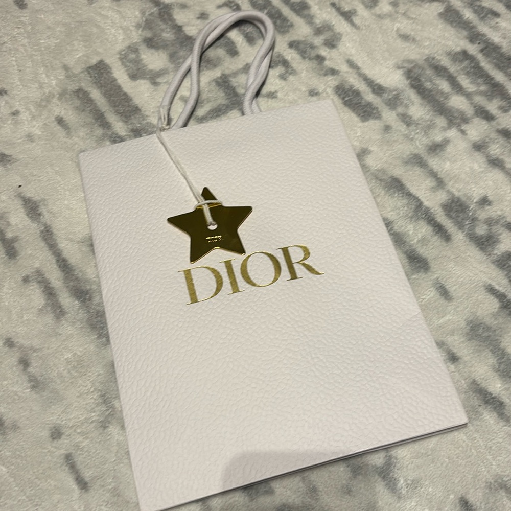 Dior shopping bag